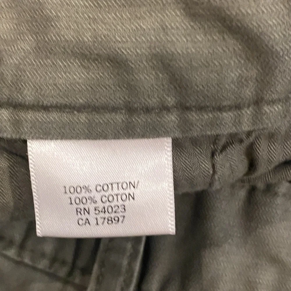 Banana Republic Chino Pants‎ Men's Green Waist actual Size 34 Classic